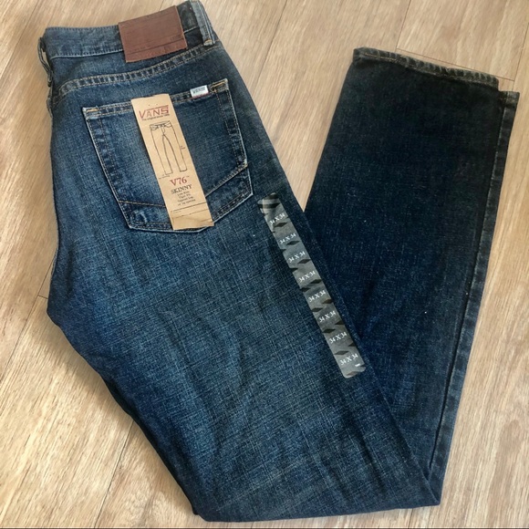 vans v76 skinny jeans